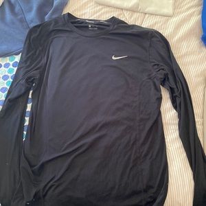 Long sleeve Nike running Dri-Fit shirt